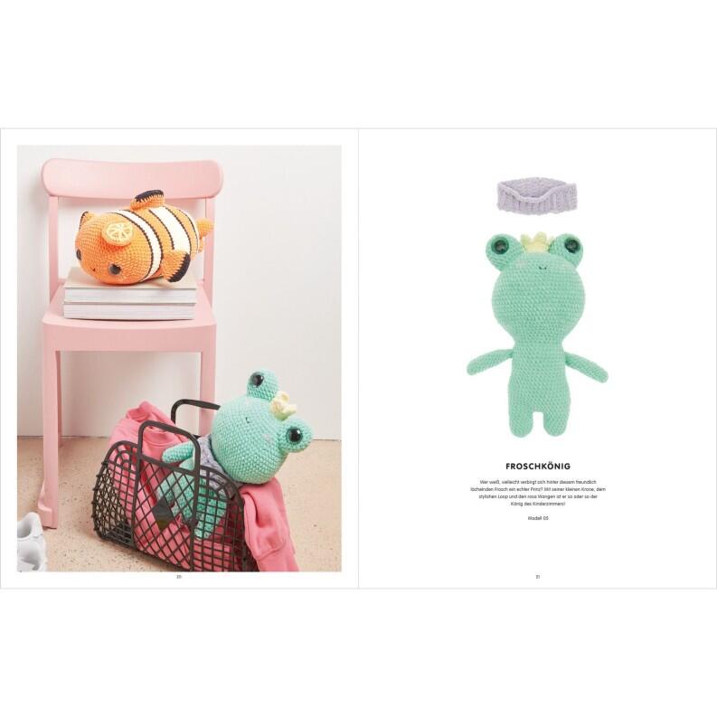 Rico Design Chenillove Big Cuties Frosch und Wal