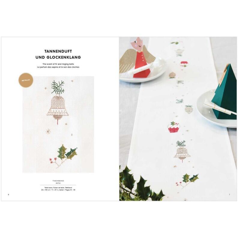 Rico Design Stickbuch 180 - I Love Christmas Modellbeispiel