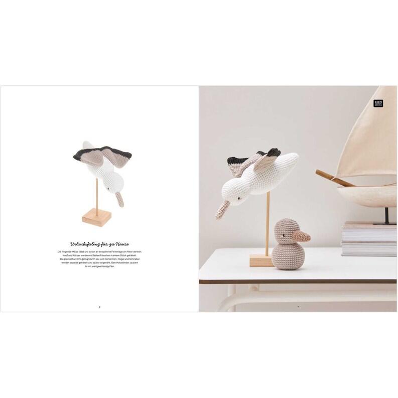 Rico Design Ricorumi Maritim Modellbeispiel Möwe