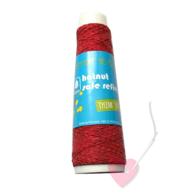hatnut  Safe reflect  - floureszierendes Beilaufgarn FARBIG Farbe: Rot