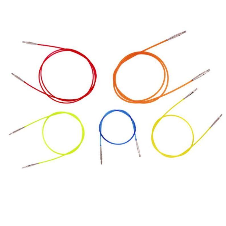 KnitPro farbiges Nadelseil für Wechselspitzen
