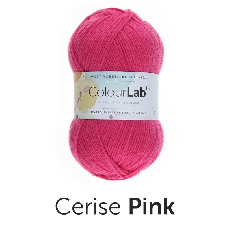 West Yorkshire Spinners ColourLab DK Unis Farbe: 539 cerise pink