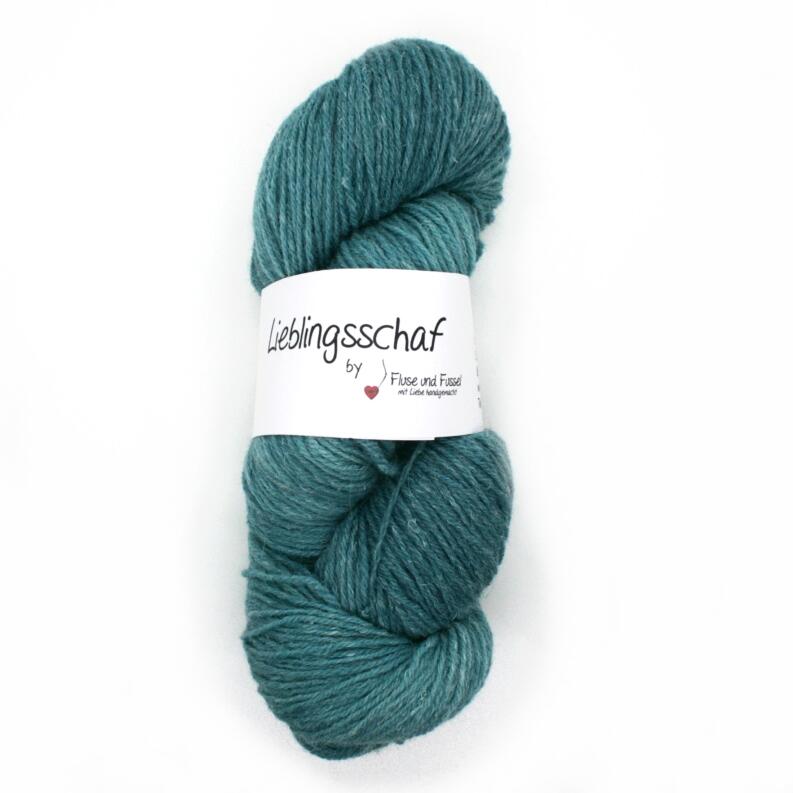 Lieblingsschaf - MerinoAlpaka Socke Farbe: Teich