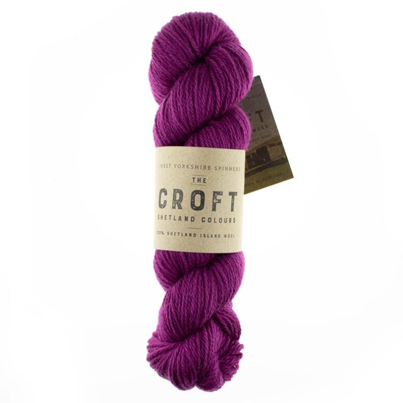 WYS  The Croft  Aran Shetland Wool UNI 100g Farbe: 0568 Ollaberry