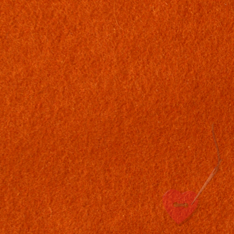 Wollfilz aus 100% Wolle 1mm in leuchtenden Farben 20x30cm Platten Farbe Rost
