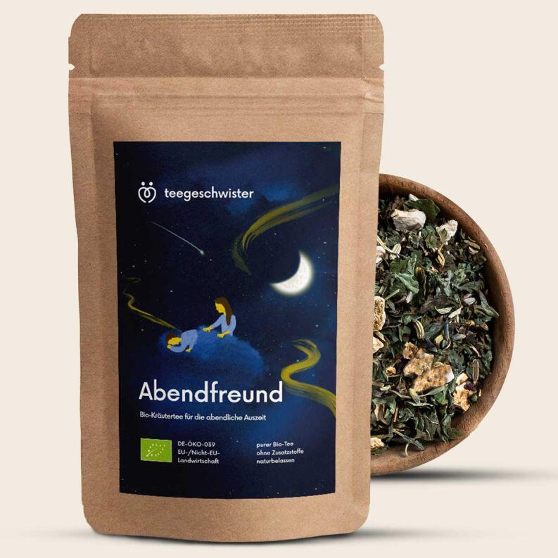 Teegeschwister Kräutertee Abendfreund 220g