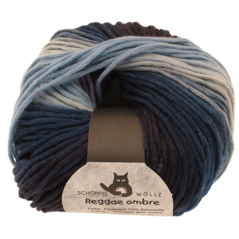 Schoppel Reggae ombré - kuscheliges Merinogarn in Reggae-Walktechnologie Farbe: Fliederduft