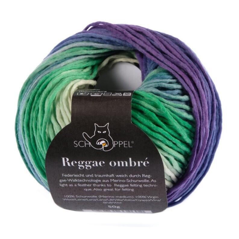 Schoppel Wolle Reggae ombré - bunte Merinowolle alle Farben Farbe: Alles Paletti