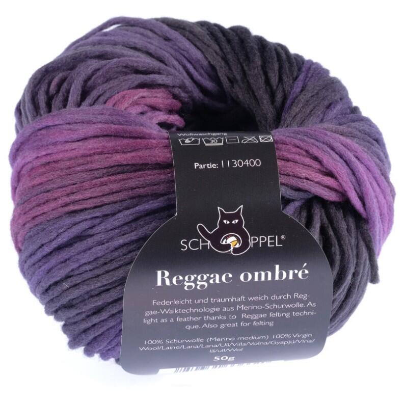 Schoppel Wolle Reggae ombré - bunte Merinowolle alle Farben Farbe: Moonbar