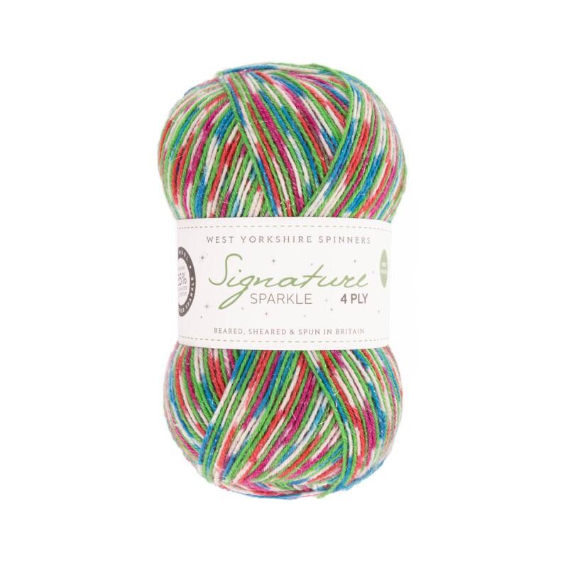 West Yorkshire Spinners Signature 4ply  Sparkle  Fairy Lights