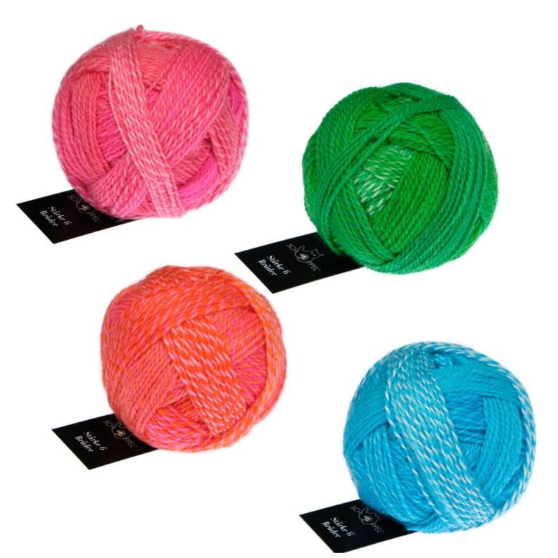 Schoppel Wolle Crazy Stärke 6 Brüder 50g