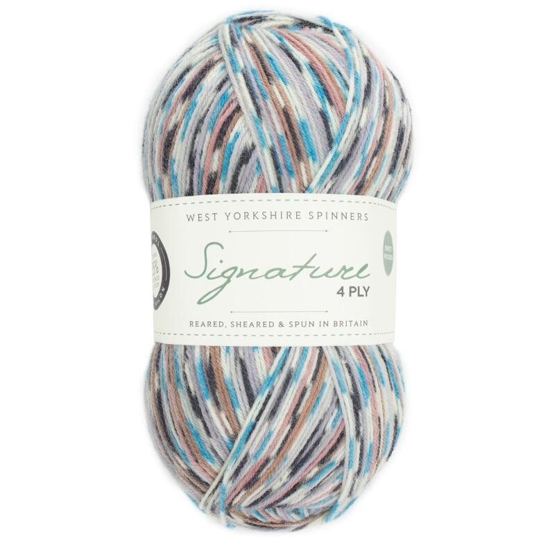 West Yorkshire Spinners Signature 4ply   Country Birds   100g Farbe: Jay
