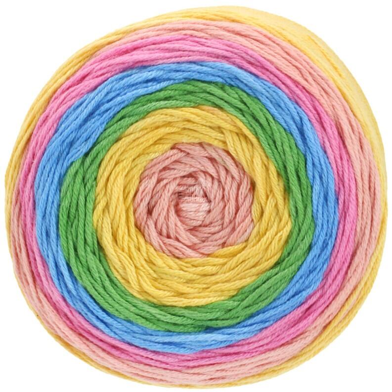 Lana Grossa Bamboo AKTION 100g - Baumwoll-Viskosegarn mit Farbverlauf Farbe: 3013