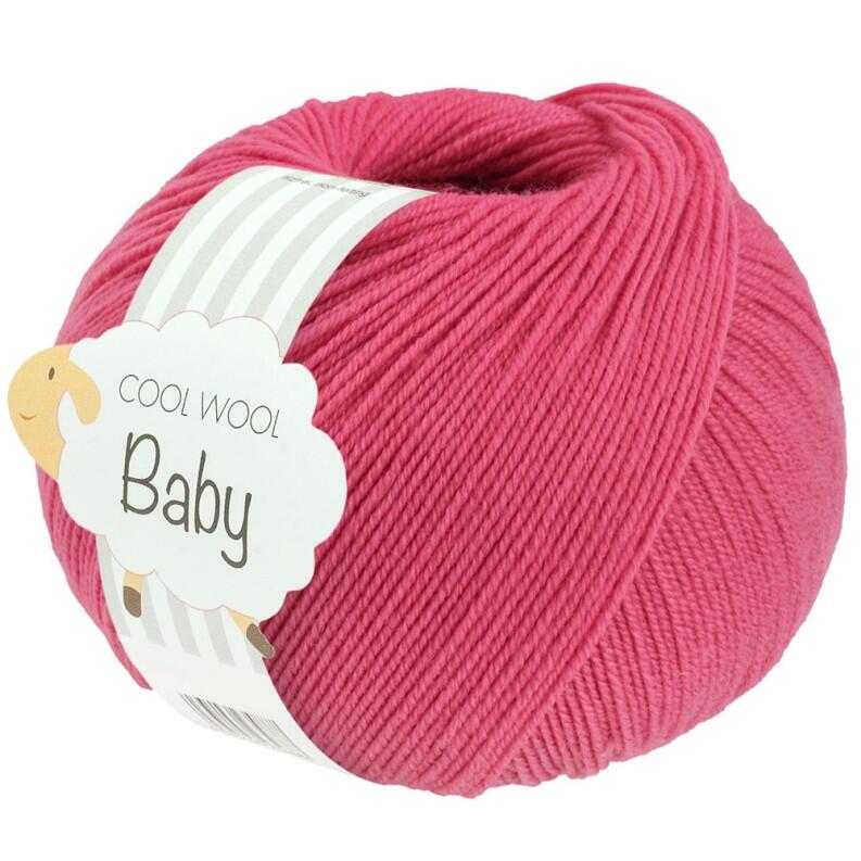 Lana Grossa Cool Wool Baby 50g Farbe: 341 Himbeer