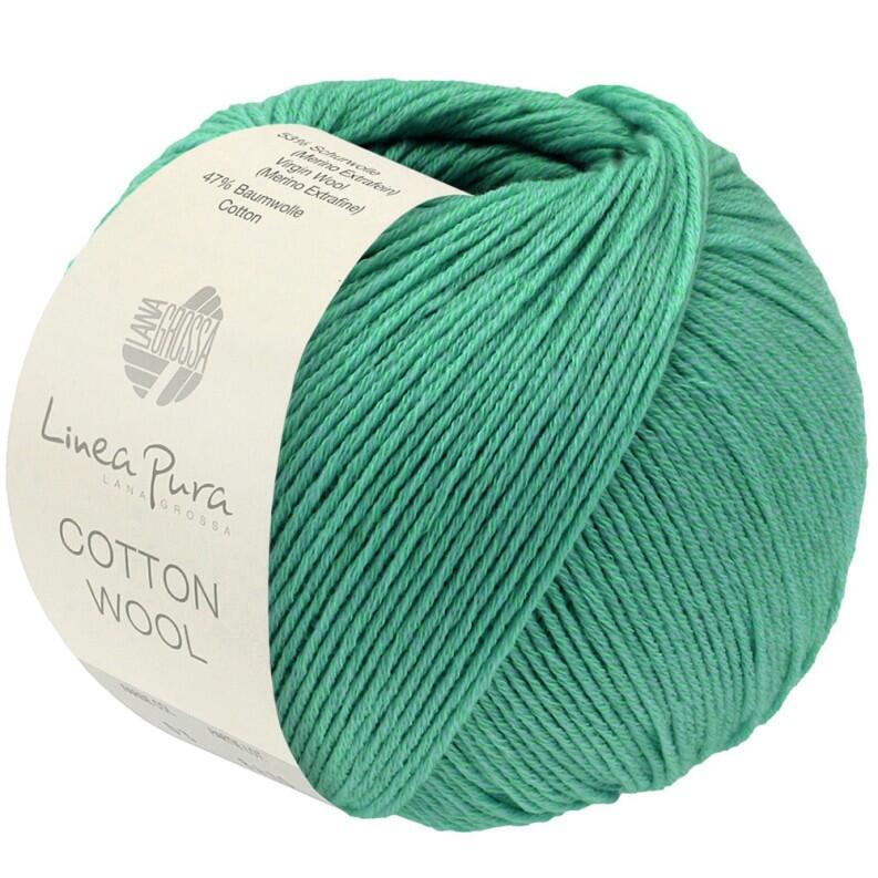 Lana Grossa Linea Pura Cotton Wool 50g Farbe: 031 Türkis