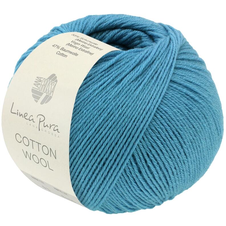 Lana Grossa Linea Pura Cotton Wool 50g Farbe: 033 Aqua