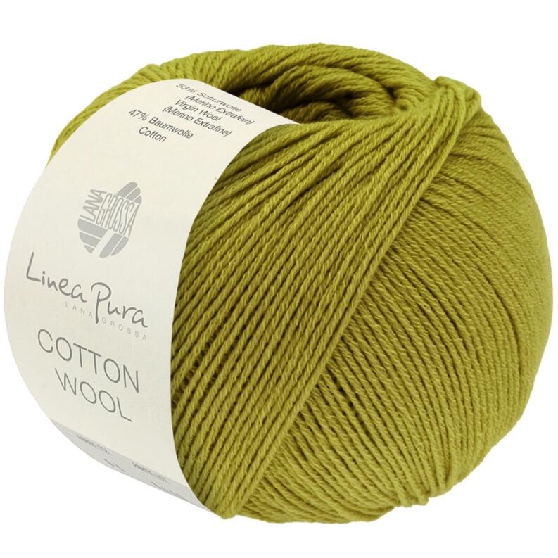Lana Grossa Linea Pura Cotton Wool 50g Farbe: 035 Pistazie