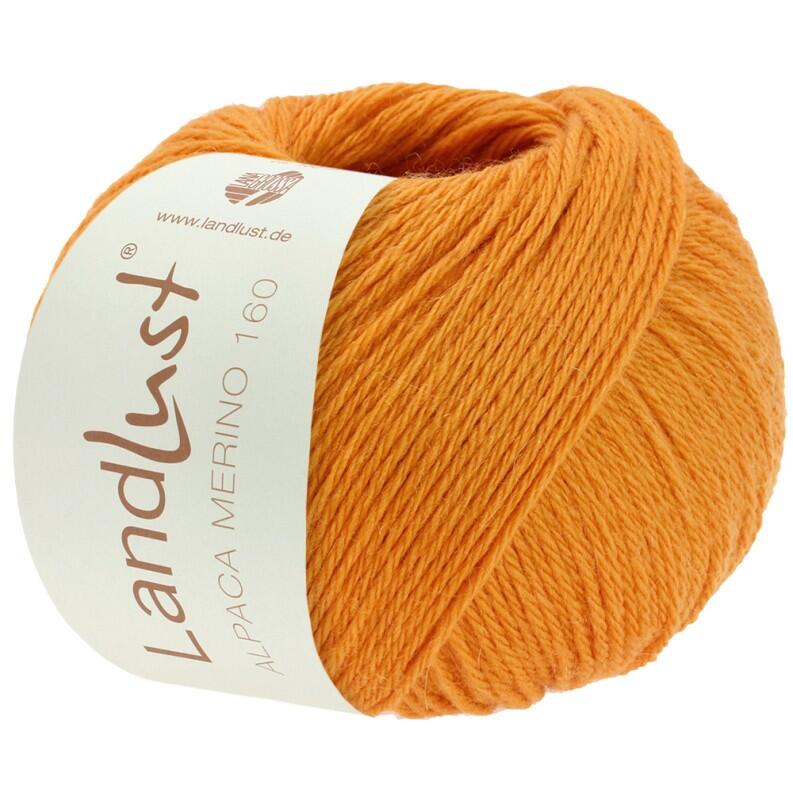 Lana Grossa Landlust Alpaca Merino 160 50g Farbe: 425 orange