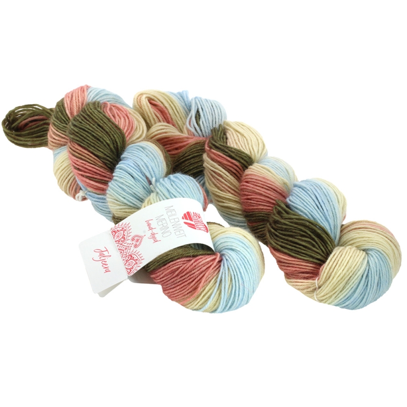 Lana Grossa Meilenweit Merino 50 hand-dyed LIMITED EDITION 100g Farbe: 201 Taljeera