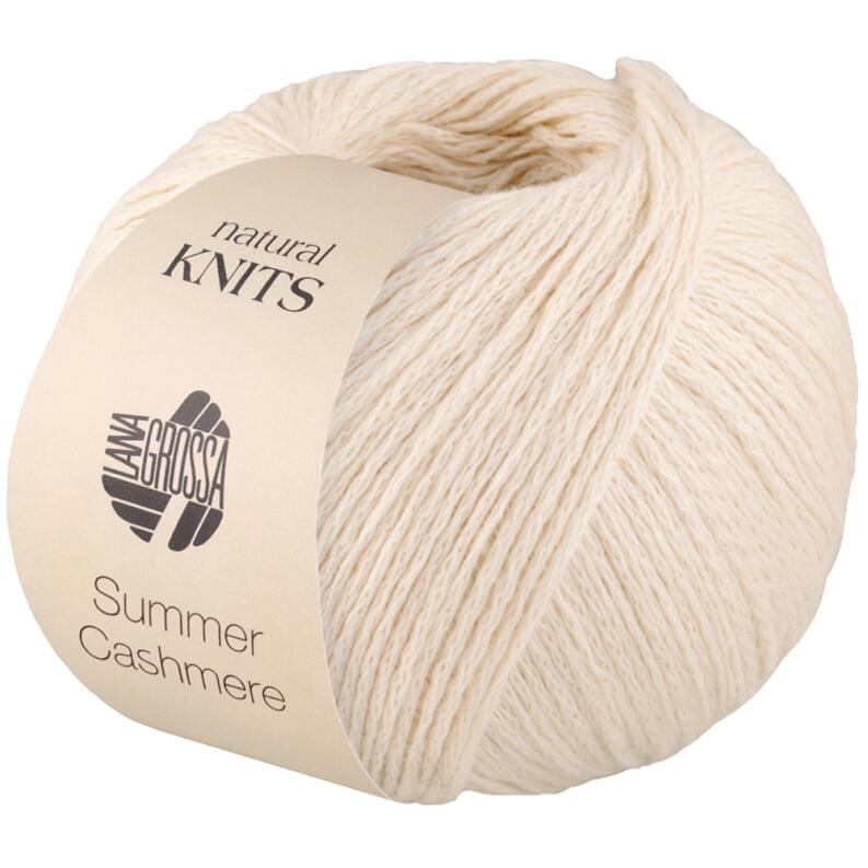 Lana Grossa Summer Cashmere 50g Farbe: 002 Creme