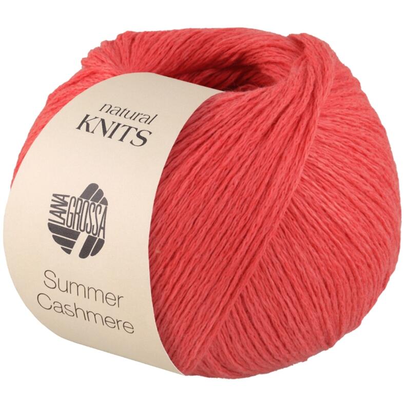 Lana Grossa Summer Cashmere 50g Farbe: 005 Hellrot