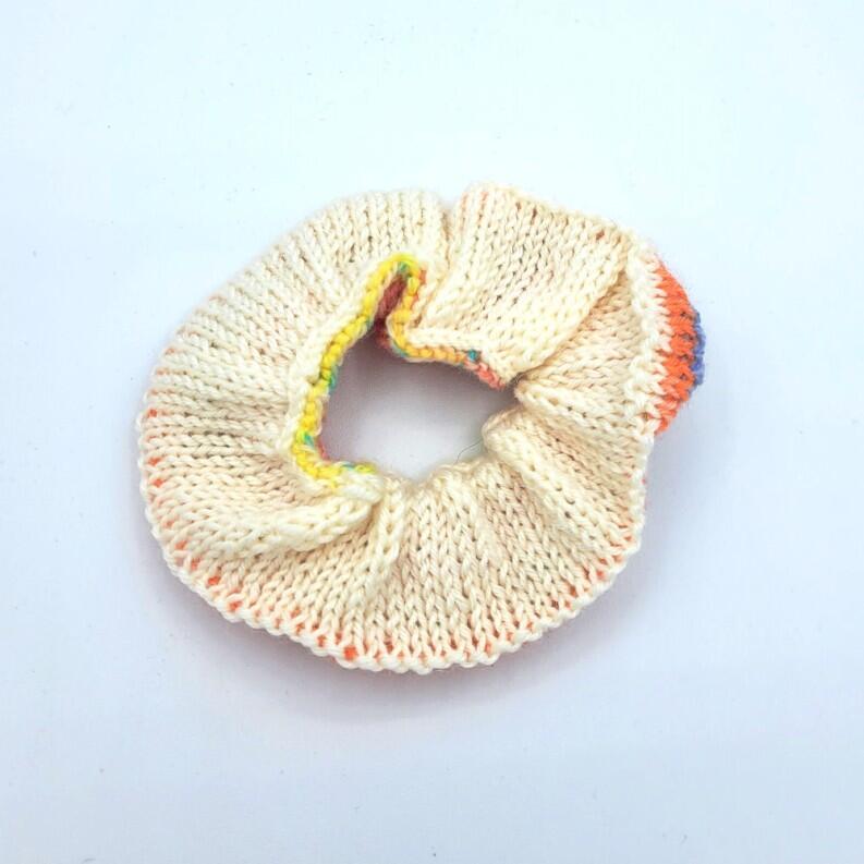 Haargummi  Sunny Day  Rückseite in weiß