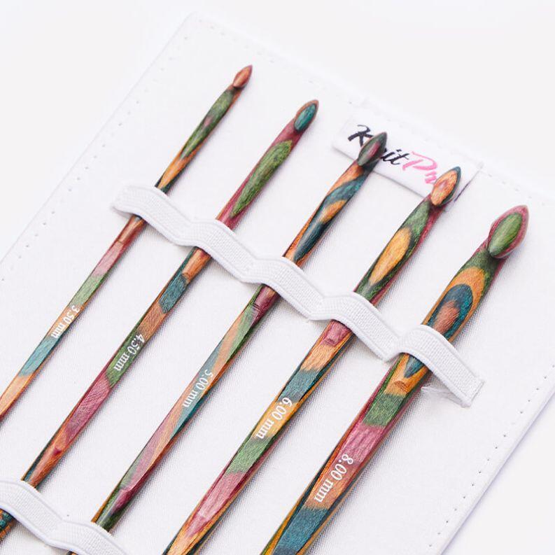 KnitPro Symfonie Holz Häkelnadel-Set 15cm