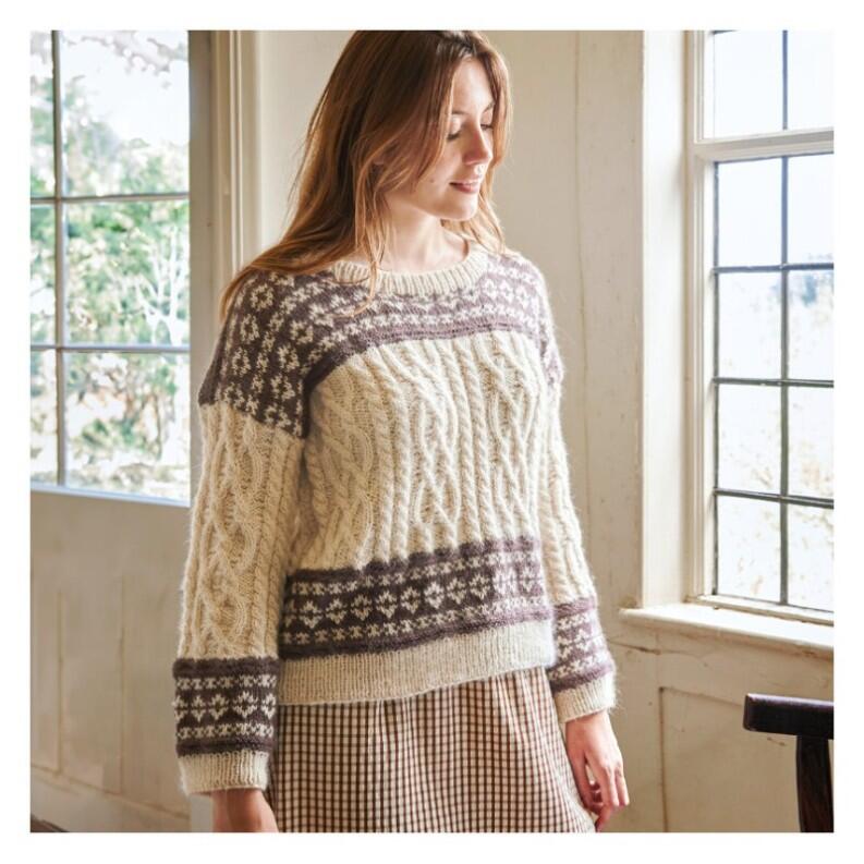 WYS Buch Folklore von Debbie Bliss & Chloé Elisabeth Birch Modellbeispiel