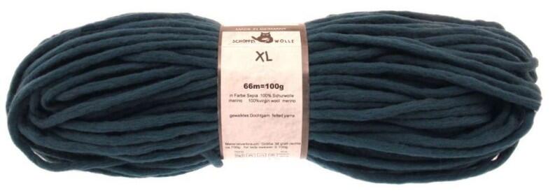 Schoppel XL - volumiges, extra dochtiges Rastagarn für extravagante Unikate aus Schurwolle Farbe: