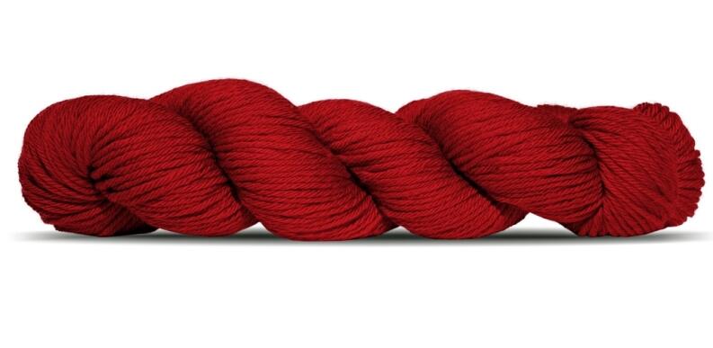 Rosy Green Wool Big Merino Hug PUR - 100g Bio Merinowolle GOTS Farbe: Chilli