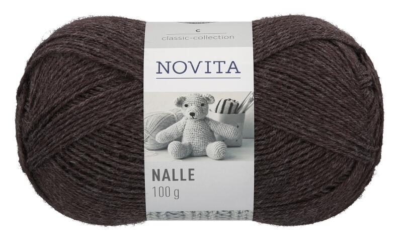 Novita Nalle - 6fädiges Sockengarn 100g Farbe: 064 false morel
