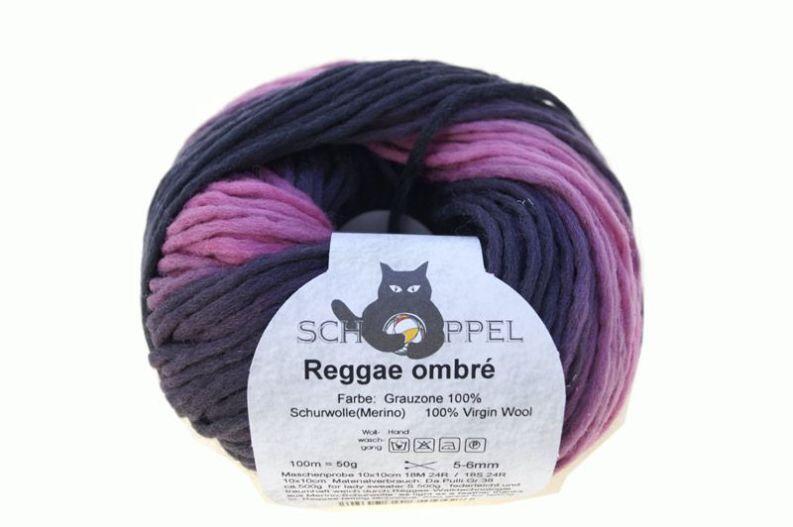 Schoppel Reggae ombré kuscheliges Merinogarn in Reggae-Walktechnologie Farbe: Grauzone