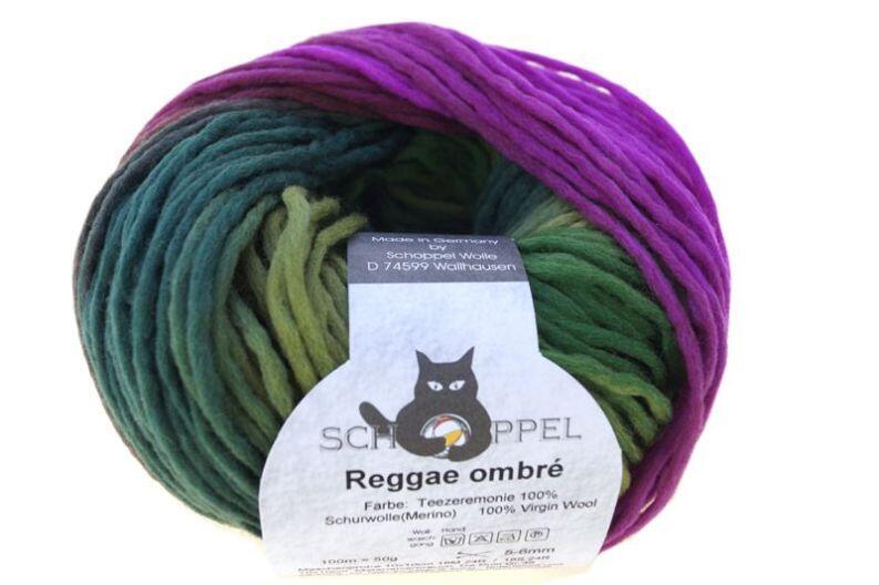 Schoppel Reggae ombré kuscheliges Merinogarn in Reggae-Walktechnologie Farbe: Teezeremonie
