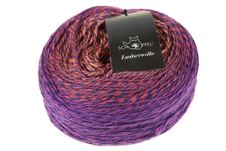 Schoppel Wolle Zauberwolle Farbe: 1536 Fuchsienbeet
