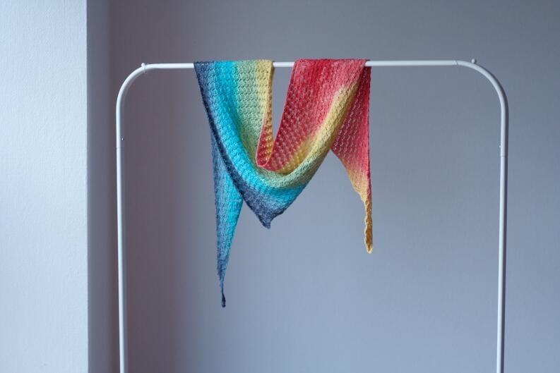 strickmich! Anleitung -Buds & Bumbles Tuch von Martina Behm