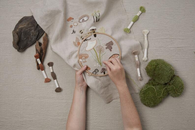 DMC Stickbuch - Botanische Schatztruhe