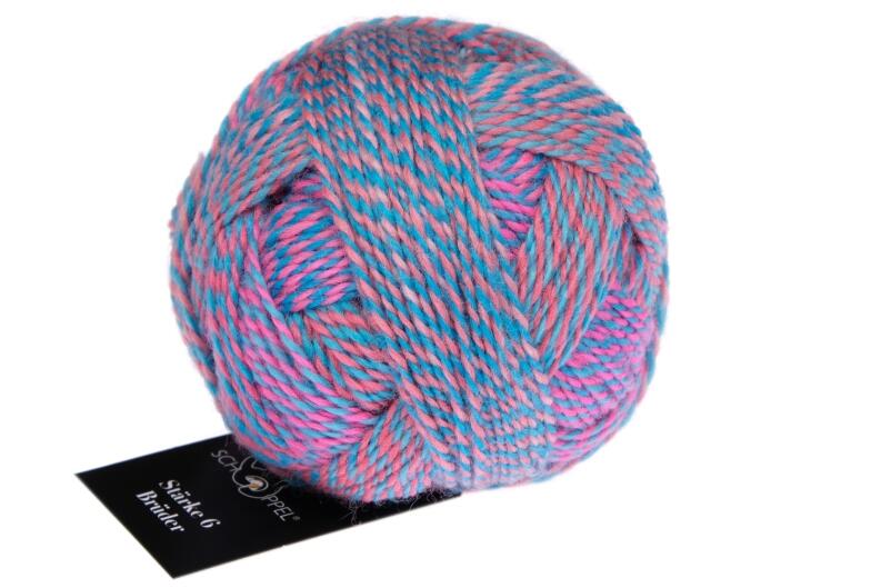 Schoppel Wolle Crazy Stärke 6 Brüder 50g Farbe: 2709 Christian