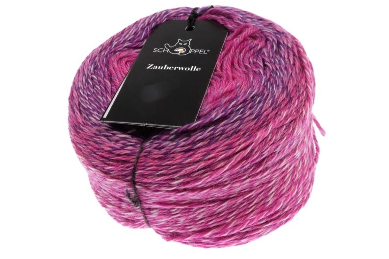 Schoppel Wolle Zauberwolle 100g Farbe: Pink Affaire