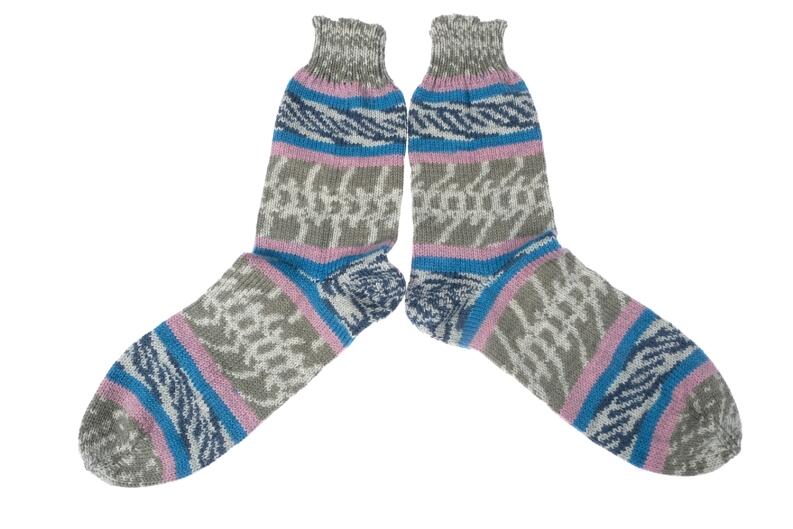 Schoppel Wolle Zauberball® Alb Zauber Norweger100g Musterbeispiel Dorfältester