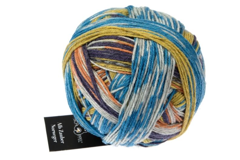 Schoppel Wolle Zauberball® Alb Zauber Norweger100g Farbe: Out of Office