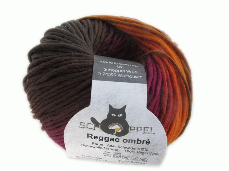 Schoppel Reggae ombré kuscheliges Merinogarn in Reggae-Walktechnologie Alter Schwede