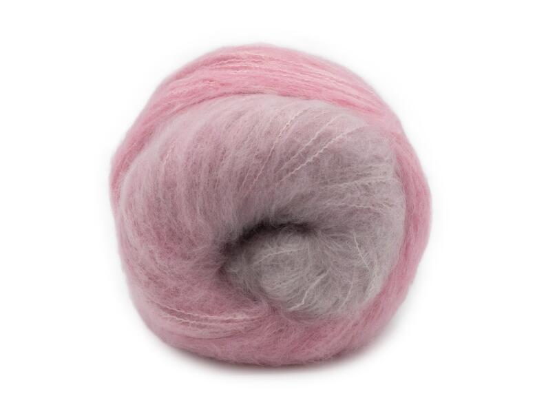 Laines du Nord Cashsilk Cotton Degradé 50g Farbe: 010 Rosa-Flieder
