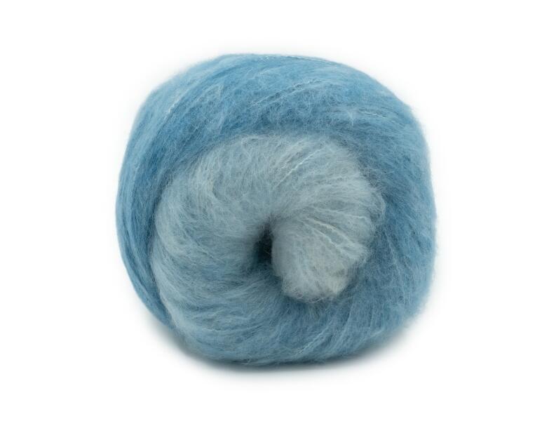Laines du Nord Cashsilk Cotton Degradé 50g Farbe: 009 Hellblau