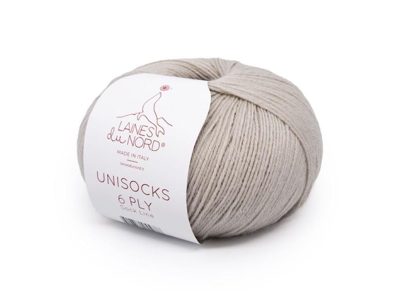 Laines du Nord Uni Sock 6fach Sockenwolle 150g