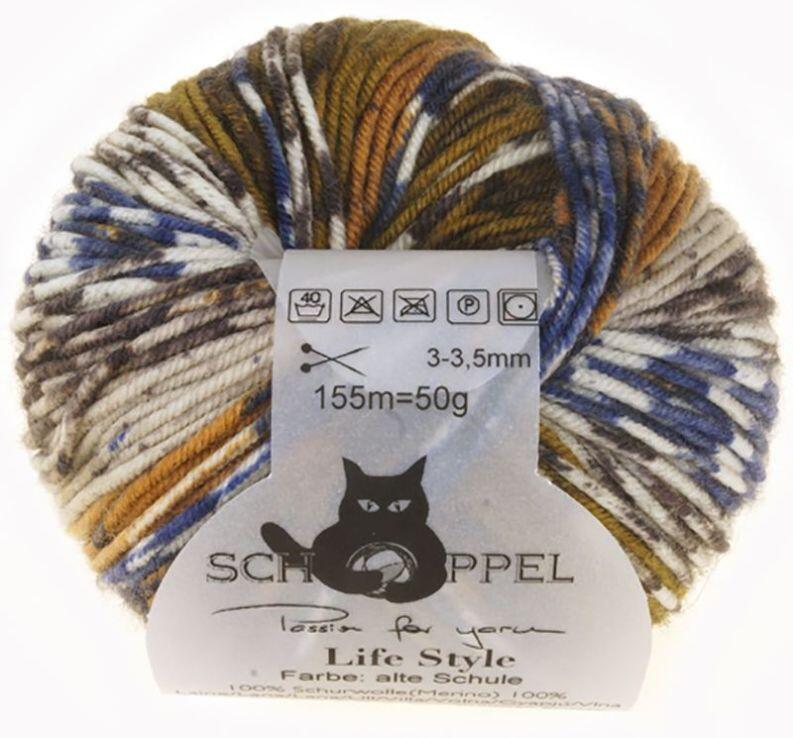 Schoppel Wolle Life Style magic - Wolle extra fein vom Merinoschaf Farbe: Alte Schule