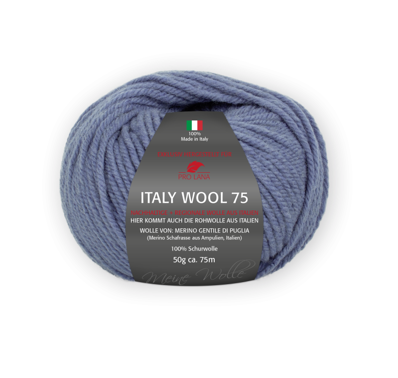 Pro Lana Italy Wool 75 50g Farbe: 255 Jeans