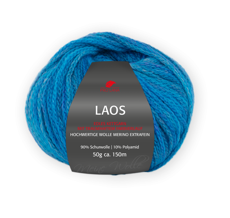 Pro Lana Laos 50g Frabe: 089 Ozean