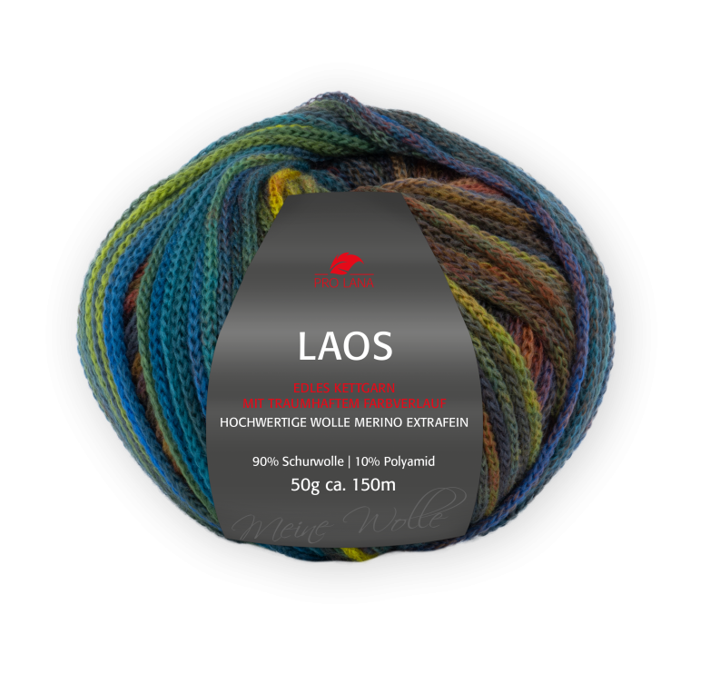 Pro Lana Laos 50g Frabe: 092 Winter