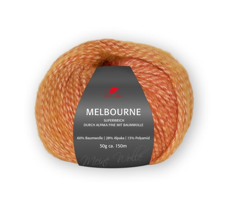 Pro Lana Melbourne 50g Farbe: 281 Orange