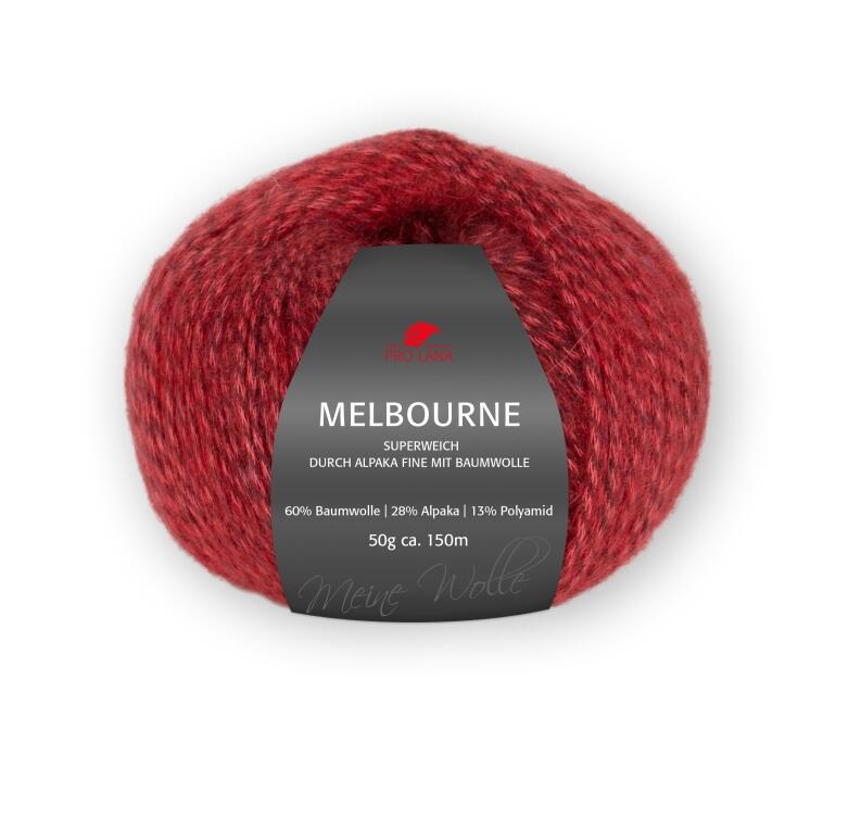 Pro Lana Melbourne 50g Farbe: 282 Rot